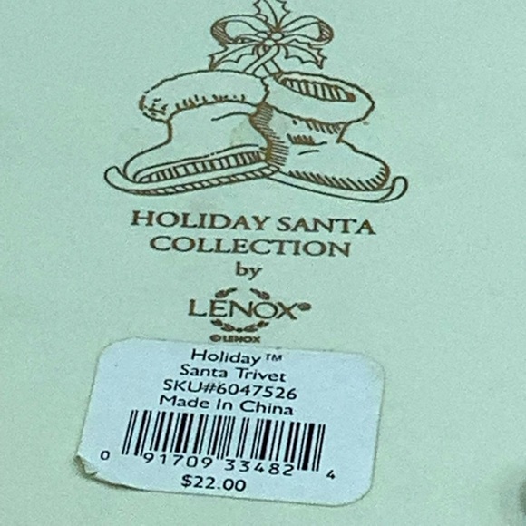 Lenox Santa Trivet - Picture 11 of 11